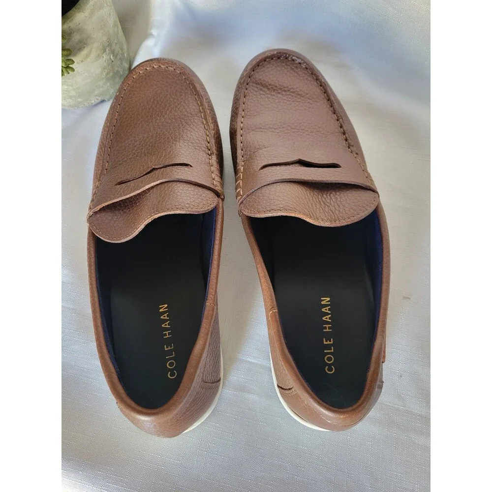 Cole Haan Nantucket Penny Loafer Men’s Size 9.5 Brown Leather C28514